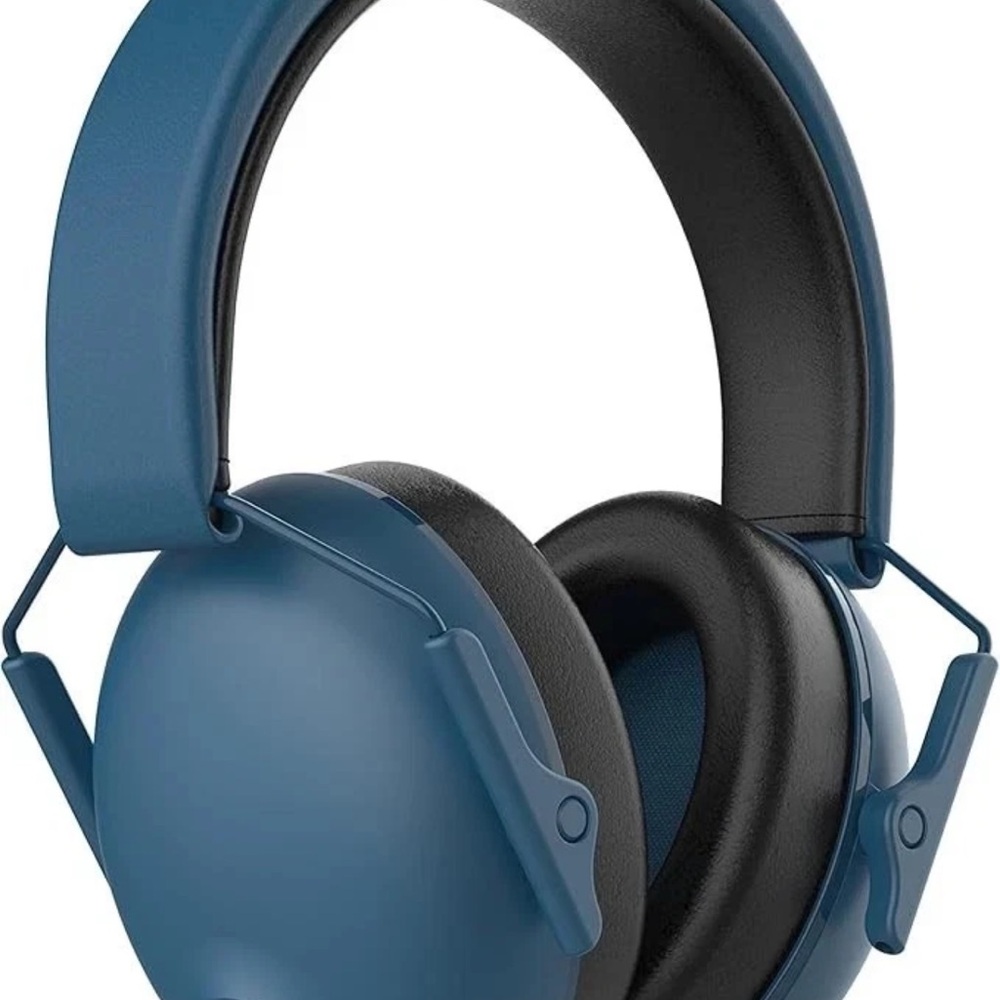Premium Over-Ear Headphones - Matte Blue